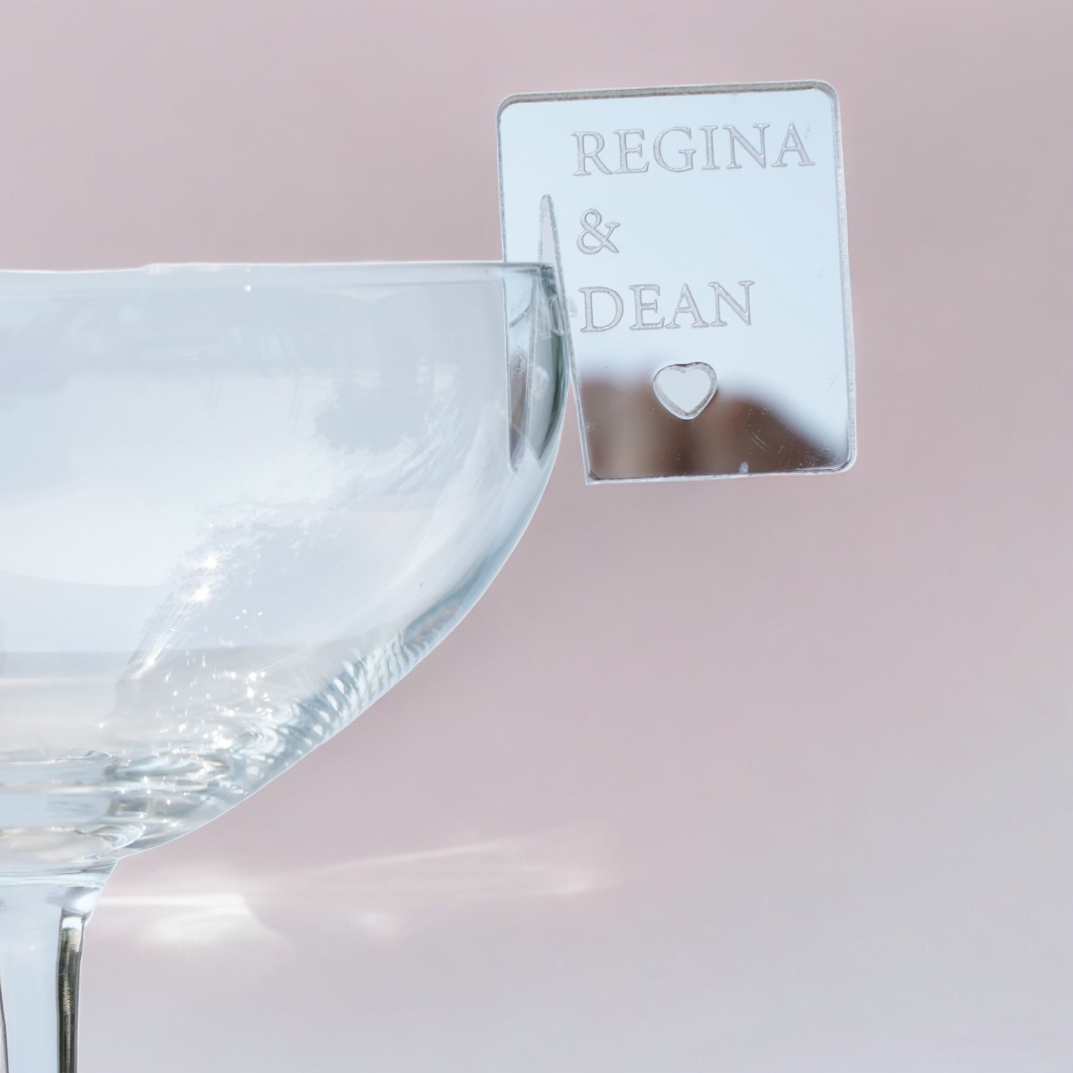 Wedding Drink Tag - Perfect Rec, Custom Engraved