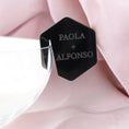 Carica l'immagine nel visualizzatore della galleria, Wedding Drink Tag - Initials, Custom Engraved
