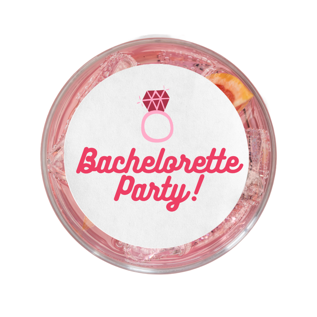 Bachelorette Era-  Edible Drink Topper