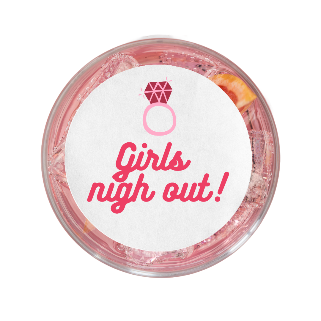 Bachelorette Era-  Edible Drink Topper