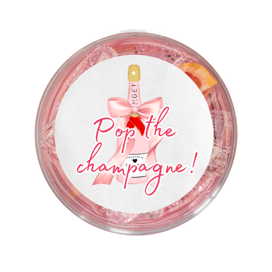 Bachelorette Era-  Edible Drink Topper