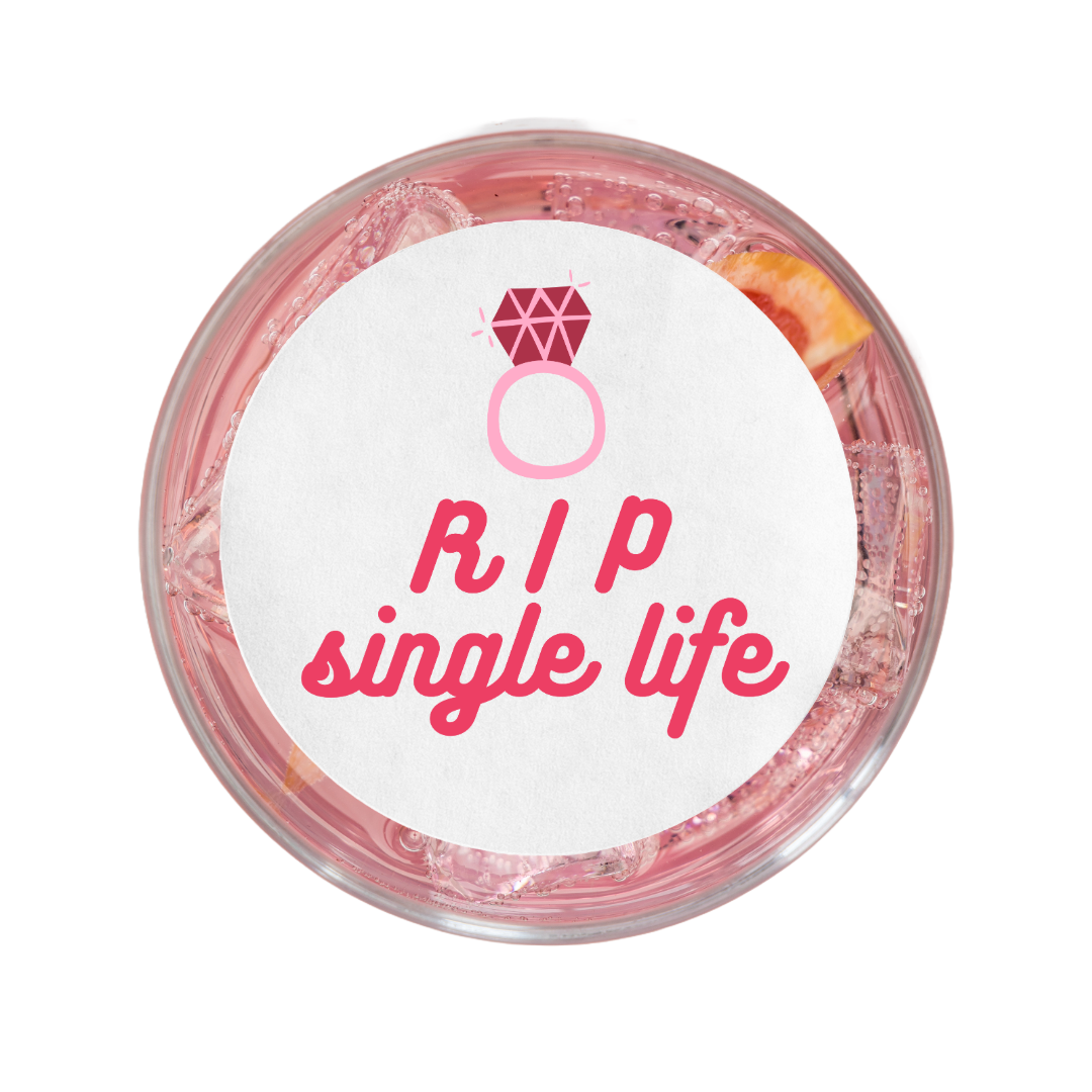 Bachelorette Era-  Edible Drink Topper