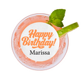 Load image into Gallery viewer, Birthday Party-  Edible Drink Topper
