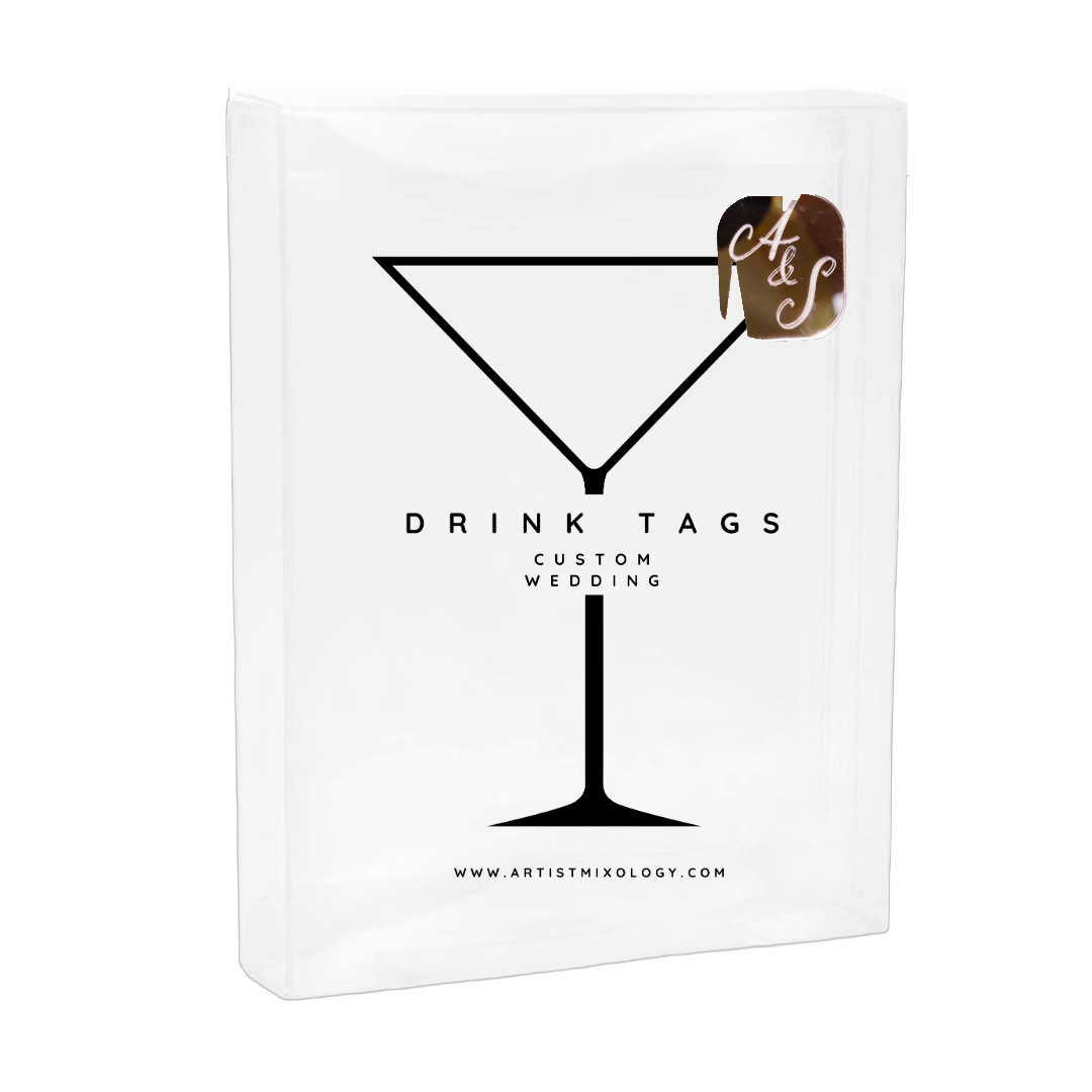 Wedding Drink Tag - Magic, Custom Engraved