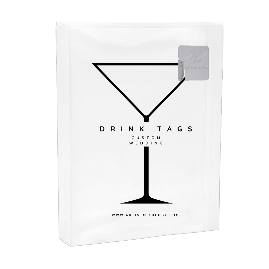 Wedding Drink Tag - Magic, Custom Engraved